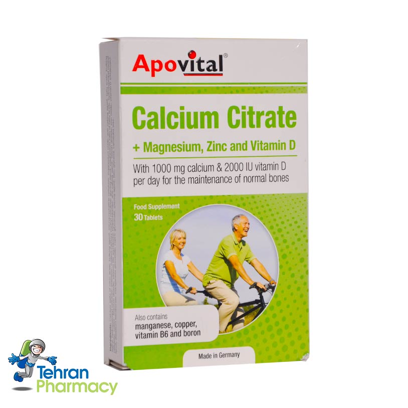 کلسیم سیترات آپوویتال - Apovital Calcium Citrate